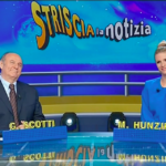 access prime time striscia la notizia canale5 scotti hunziker