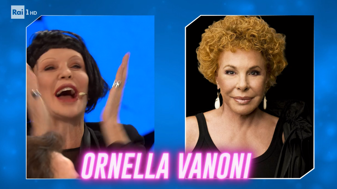 Alba Parietti dovrà imitare Ornella Vanoni nella prossima puntata di Tale e Quale Show 2021
