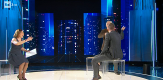 La lite tra Andrea Scanzi e Alberto Contri in tv a Cartabianca - Le immagini dalla puntata del 14 dicembre 2021