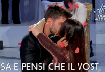 La scelta di Roberta Giusti è Samuele Carniani - Il bacio nella puntata di oggi mercoledì 12 gennaio 2022