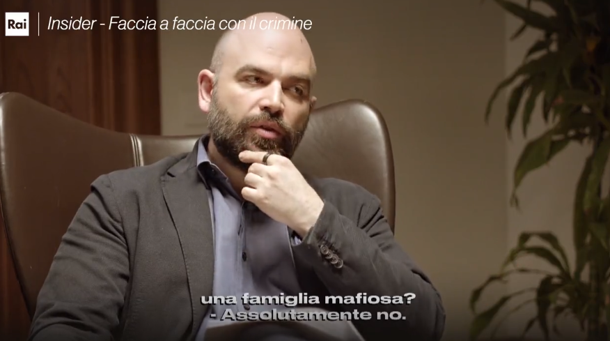 insider seconda puntata rai 3 19 febbraio 2022 roberto Saviano-intervista-Piera-Aiello