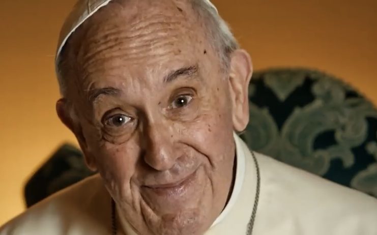 papa francesco che tempo che fa intervista 6 febbraio 2022