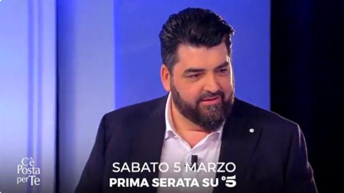 Antonino Cannavacciuolo tra gli ospiti di C'è posta per te 2022 per l'ottava puntata di sabato 5 marzo