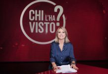 Federica Sciarelli, conduttrice di Chi l'ha visto? 2022-23 - La prima puntata in onda dalle ore 21:20 del 14 settembre