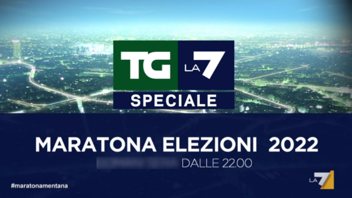 Maratona Mentana Elezioni 2022 diretta La7 25 settembre orari