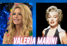 La prossima imitazione di Valeria Marini a Tale e Quale Show sarà Marilyn Monroe