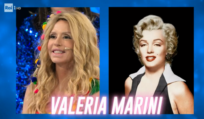 La prossima imitazione di Valeria Marini a Tale e Quale Show sarà Marilyn Monroe