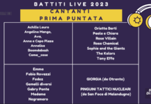 cantanti battiti live 2023 prima puntata 4 luglio italia 1 tappa bari